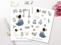 Preview: Girls Wedding Sticker Set